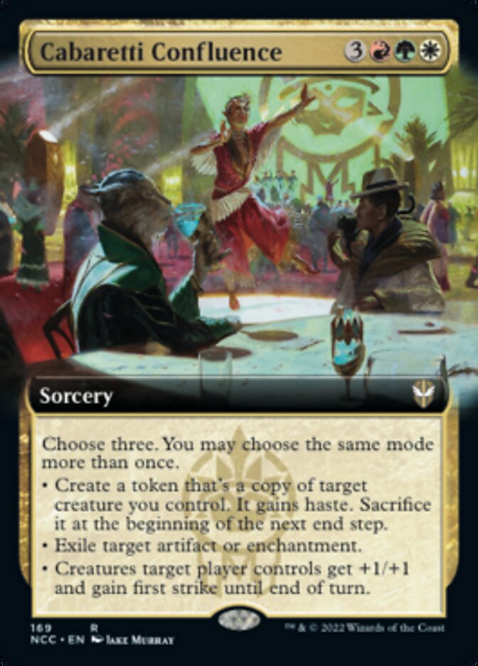 Cabaretti Confluence (Extended Art) [Streets of New Capenna Commander] | Webway Games