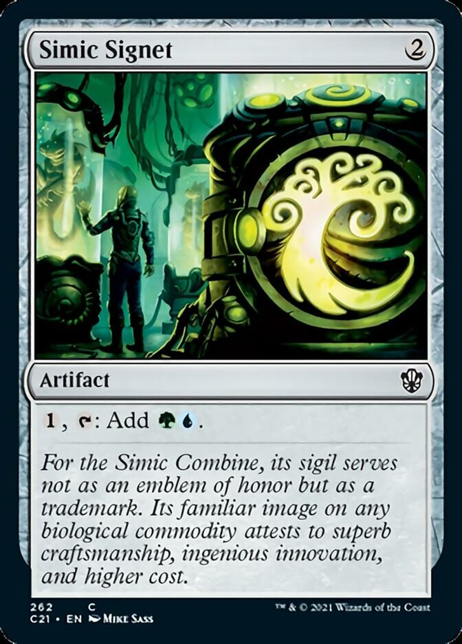 Simic Signet [Commander 2021] | Webway Games