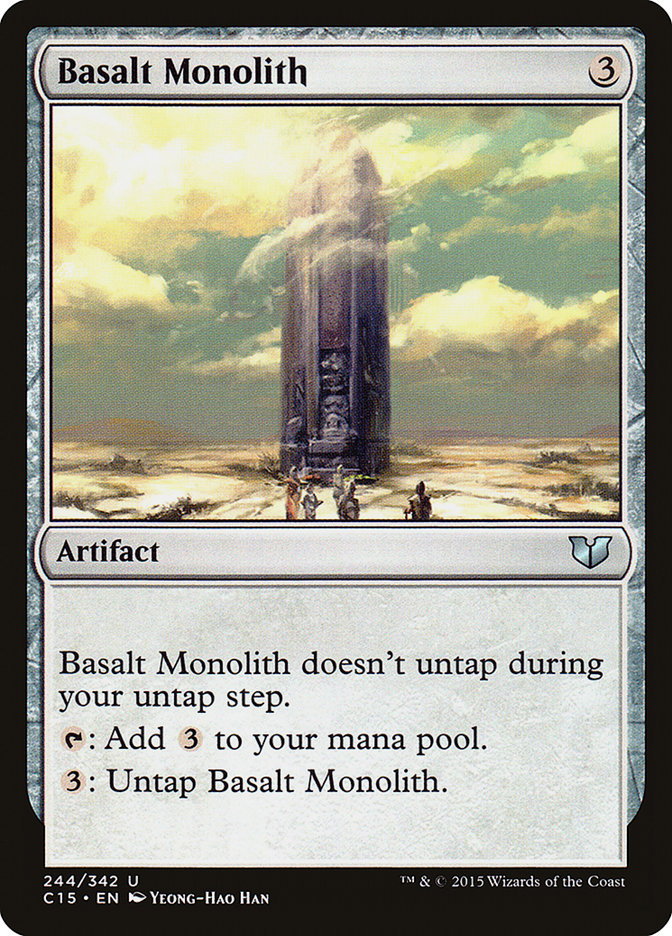 Basalt Monolith [Commander 2015] | Webway Games