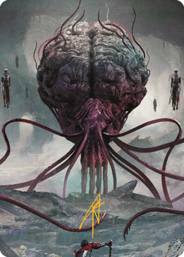 Elder Brain Art Card (Gold-Stamped Signature) [Commander Legends: Battle for Baldur's Gate Art Series] | Webway Games