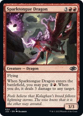 Sparktongue Dragon [Jumpstart 2022] | Webway Games