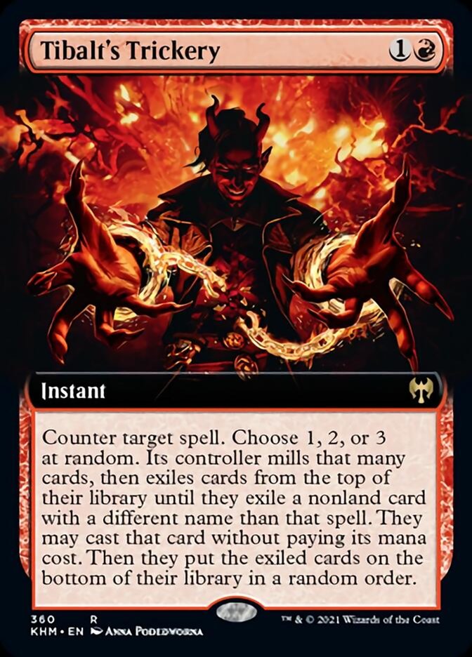 Tibalt's Trickery (Extended Art) [Kaldheim] | Webway Games
