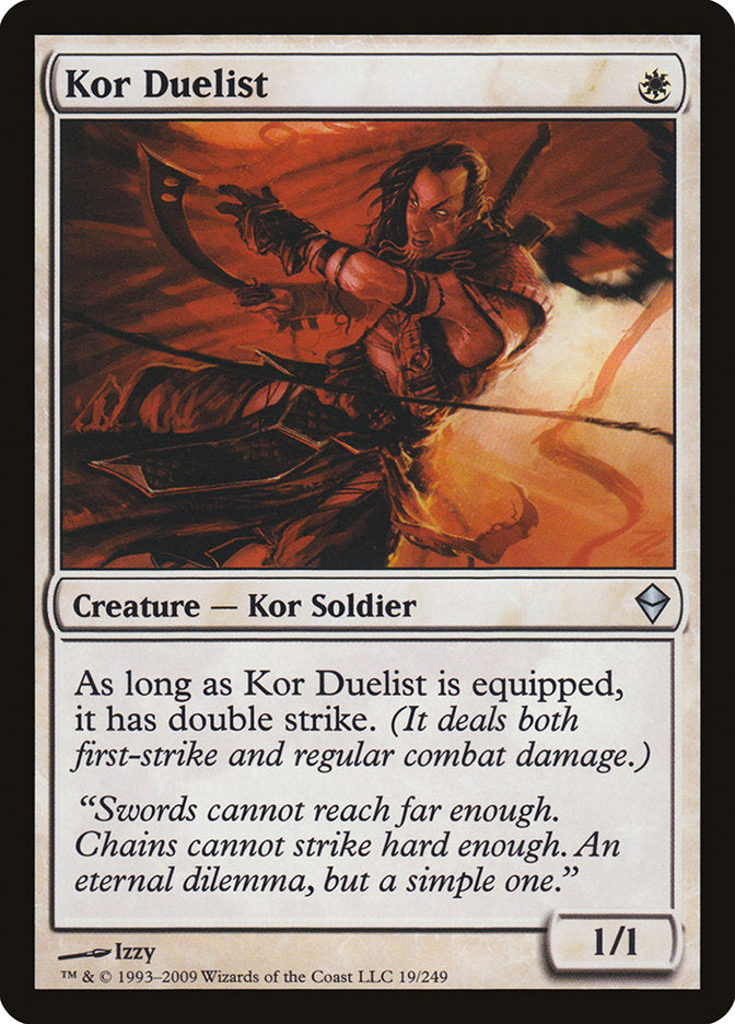 Kor Duelist [Zendikar] | Webway Games