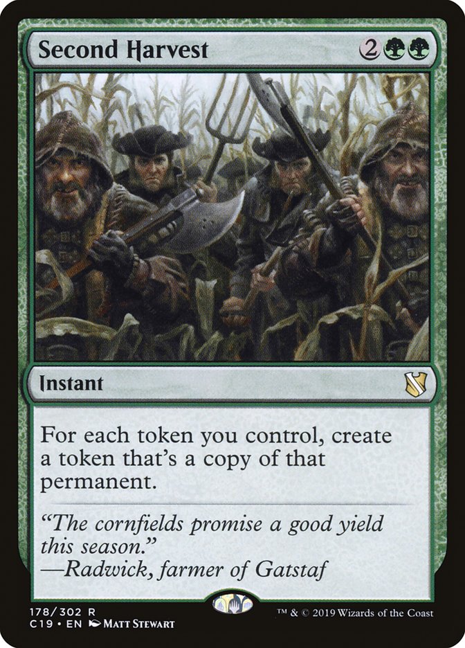Second Harvest [Commander 2019] | Webway Games