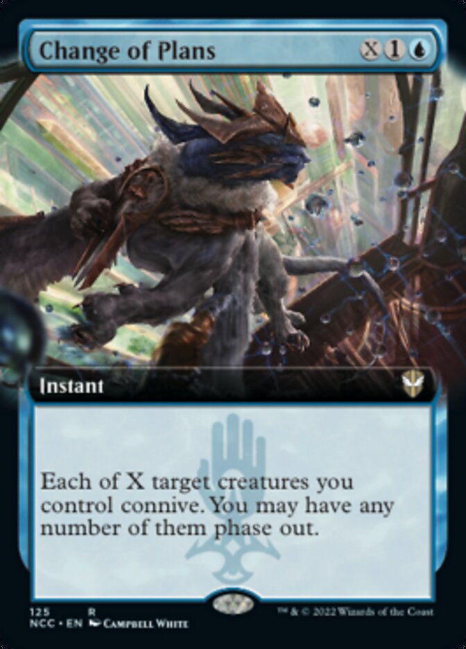 Change of Plans (Extended Art) [Streets of New Capenna Commander] | Webway Games