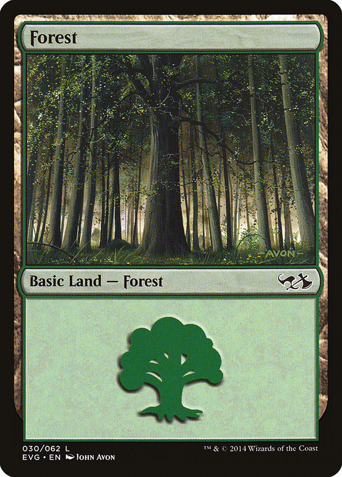 Forest (30) (Elves vs. Goblins) [Duel Decks Anthology] | Webway Games