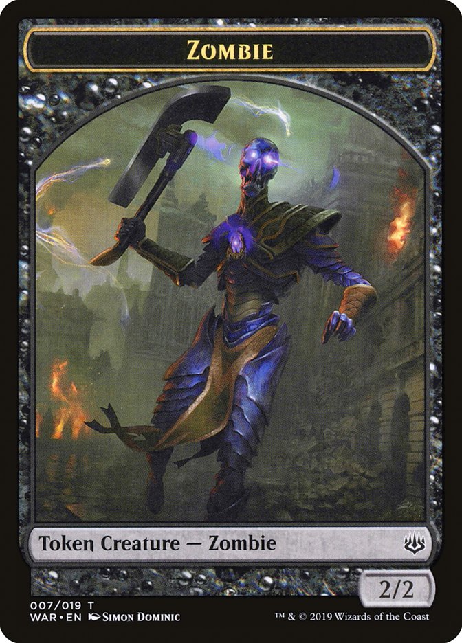 Zombie [War of the Spark Tokens] | Webway Games