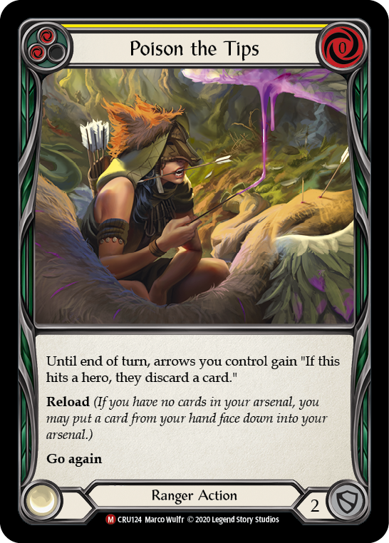 Poison the Tips [CRU124] 1st Edition Normal | Webway Games