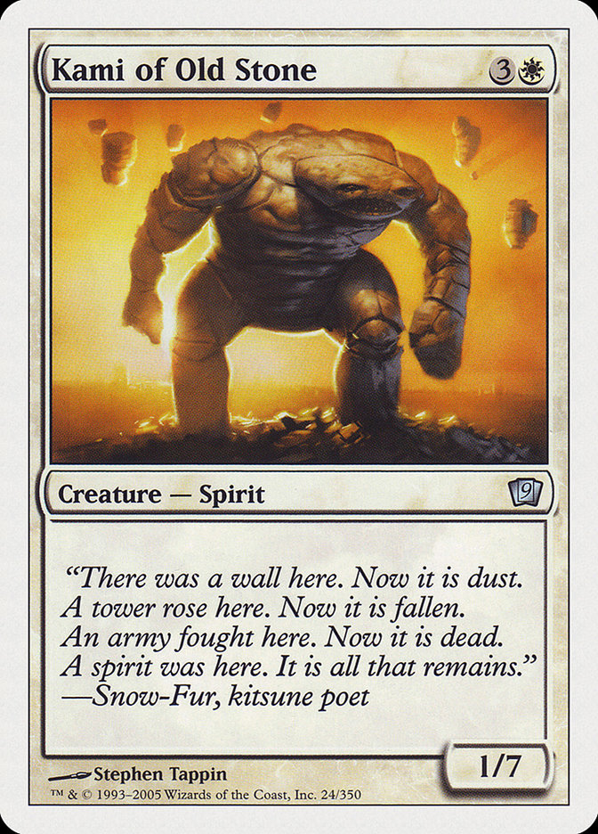 Kami of Old Stone [Ninth Edition] | Webway Games