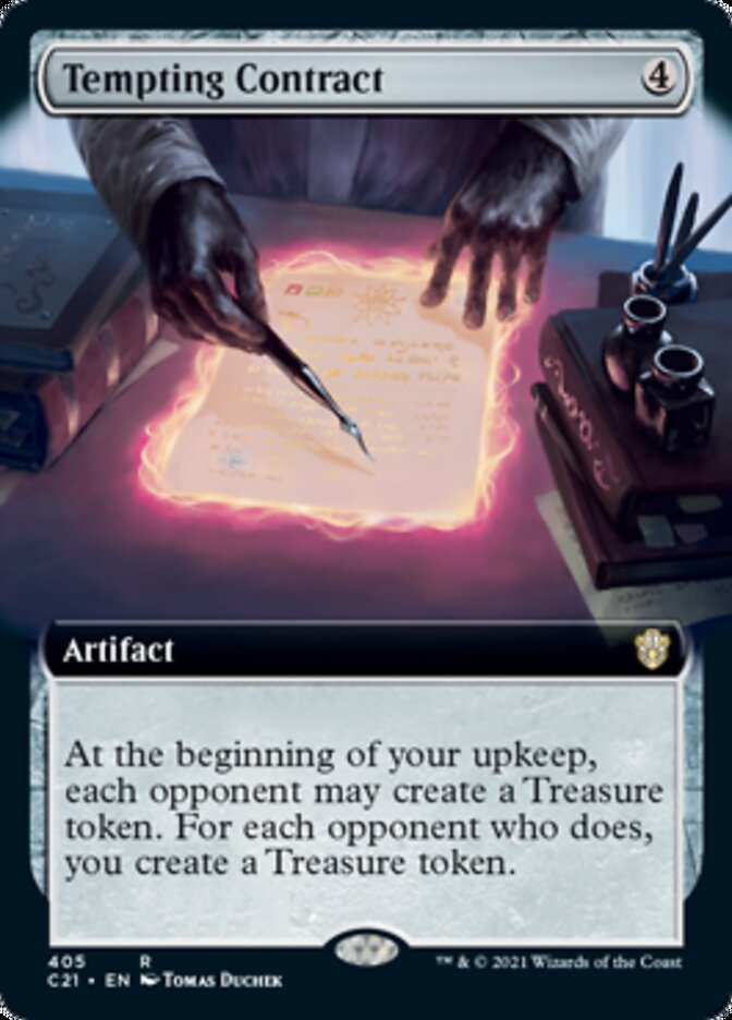 Tempting Contract (Extended) [Commander 2021] | Webway Games