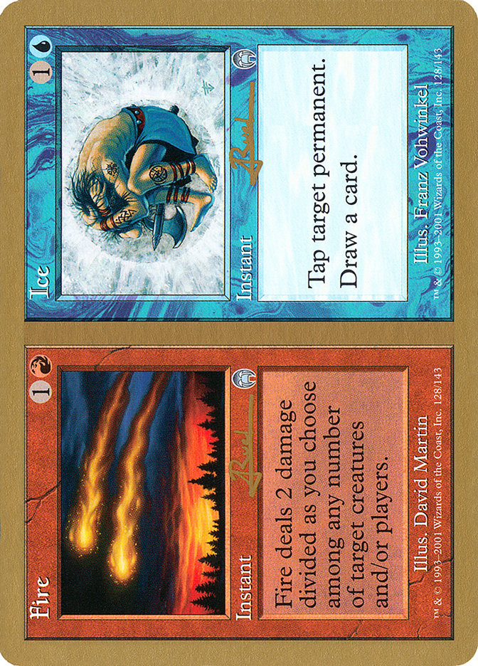 Fire // Ice (Antoine Ruel) [World Championship Decks 2001] | Webway Games