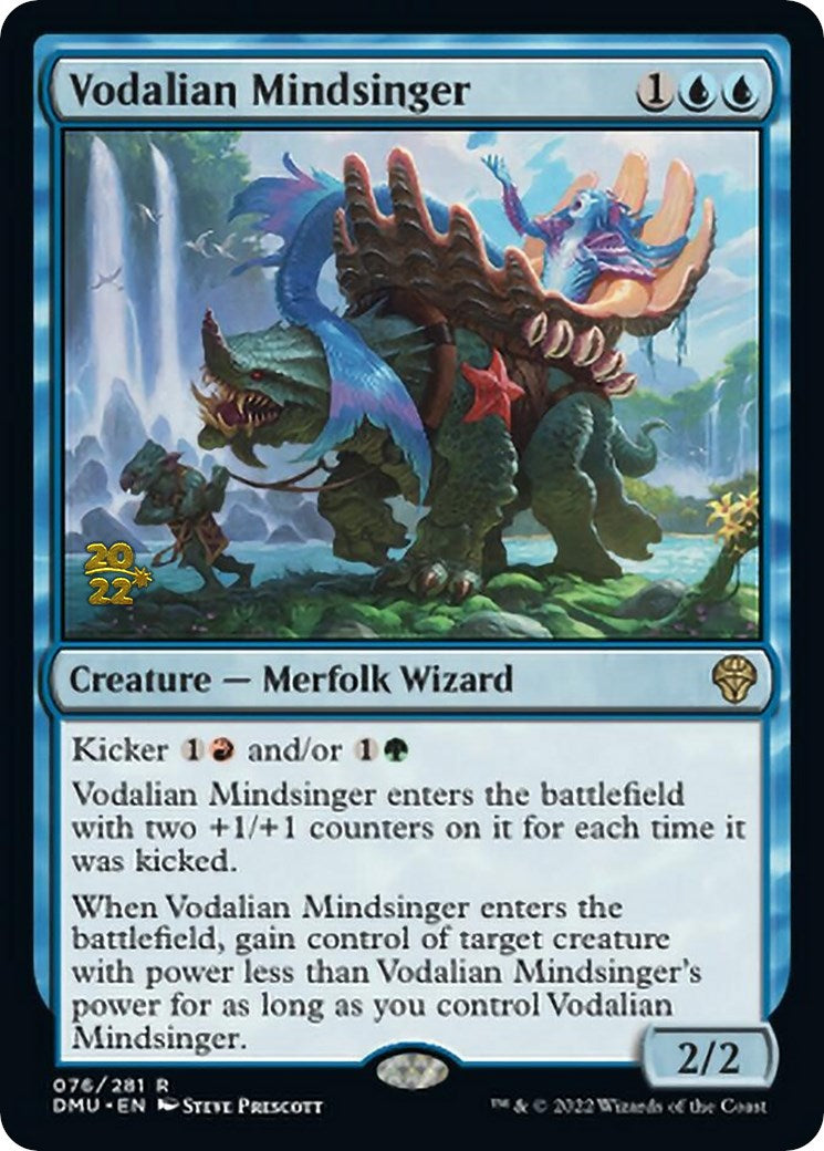 Vodalian Mindsinger [Dominaria United Prerelease Promos] | Webway Games