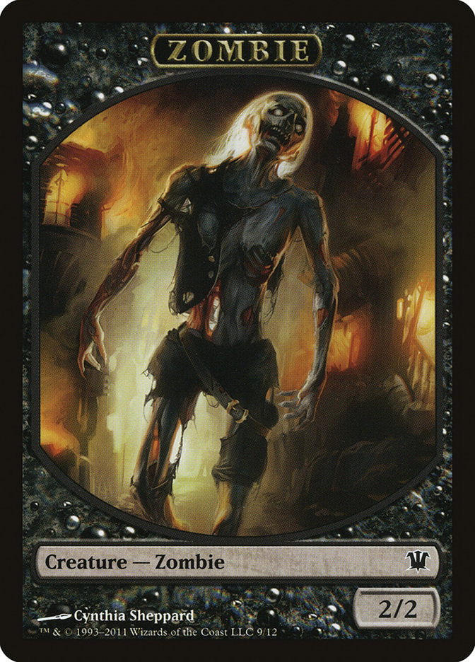 Zombie (9/12) [Innistrad Tokens] | Webway Games