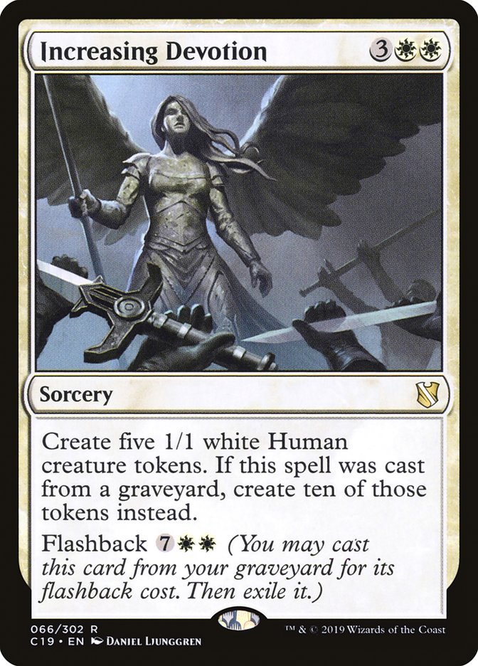 Increasing Devotion [Commander 2019] | Webway Games