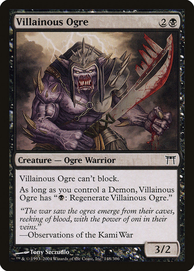 Villainous Ogre [Champions of Kamigawa] | Webway Games