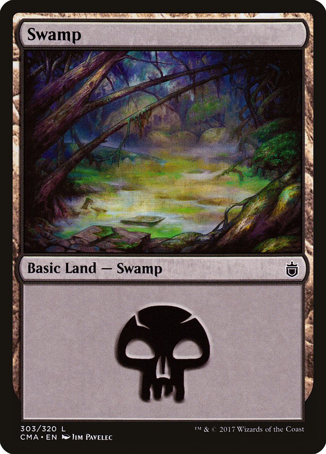 Swamp (303) [Commander Anthology] | Webway Games