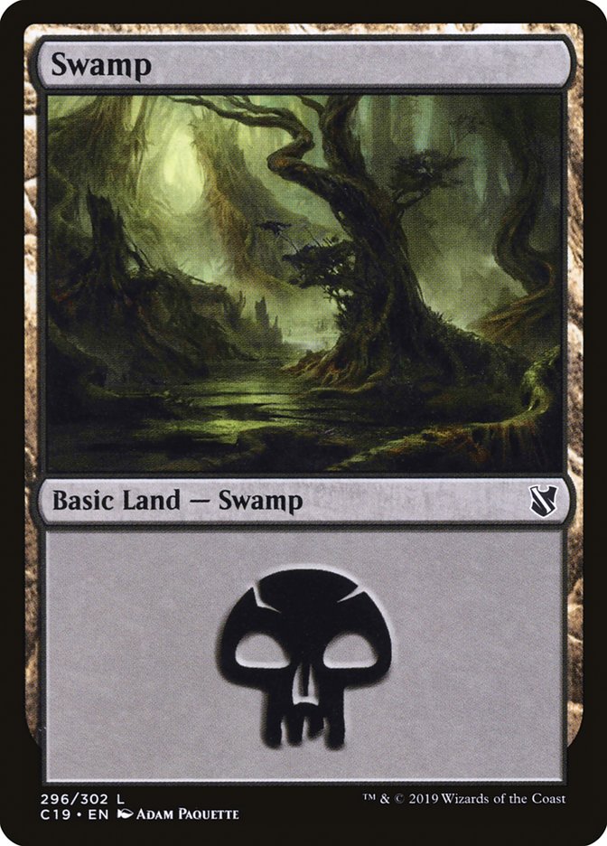 Swamp (#296) [Commander 2019] | Webway Games