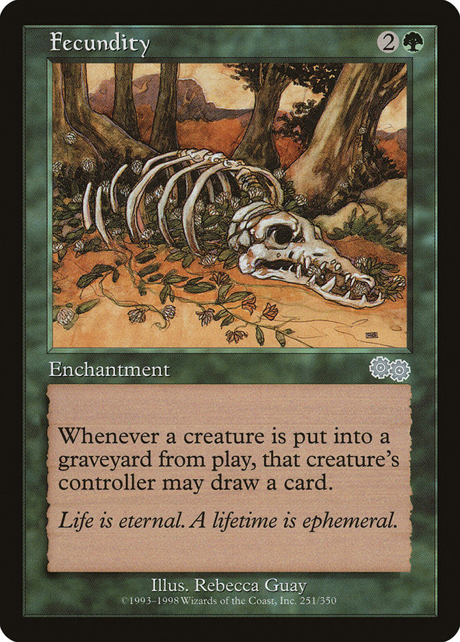 Fecundity [Urza's Saga] | Webway Games