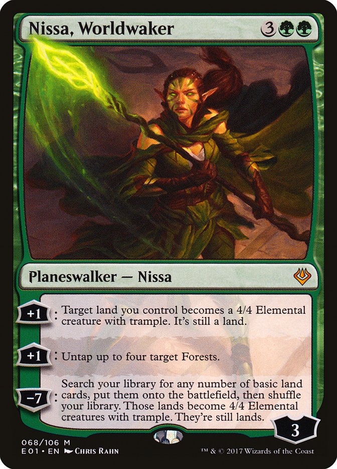 Nissa, Worldwaker [Archenemy: Nicol Bolas] | Webway Games
