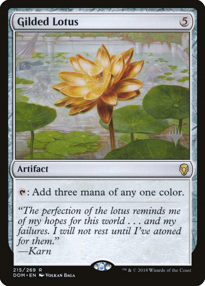 Gilded Lotus (Promo Pack) [Dominaria Promos] | Webway Games
