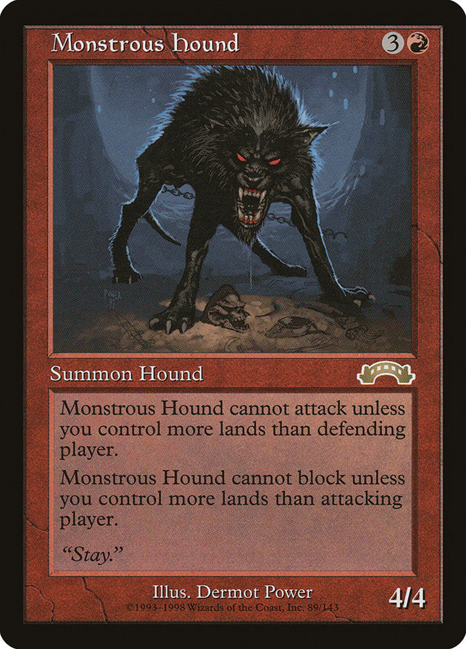 Monstrous Hound [Exodus] | Webway Games