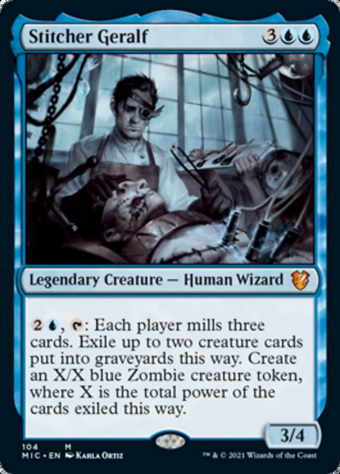 Stitcher Geralf [Innistrad: Midnight Hunt Commander] | Webway Games