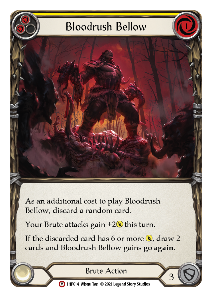 Bloodrush Bellow [1HP014] | Webway Games