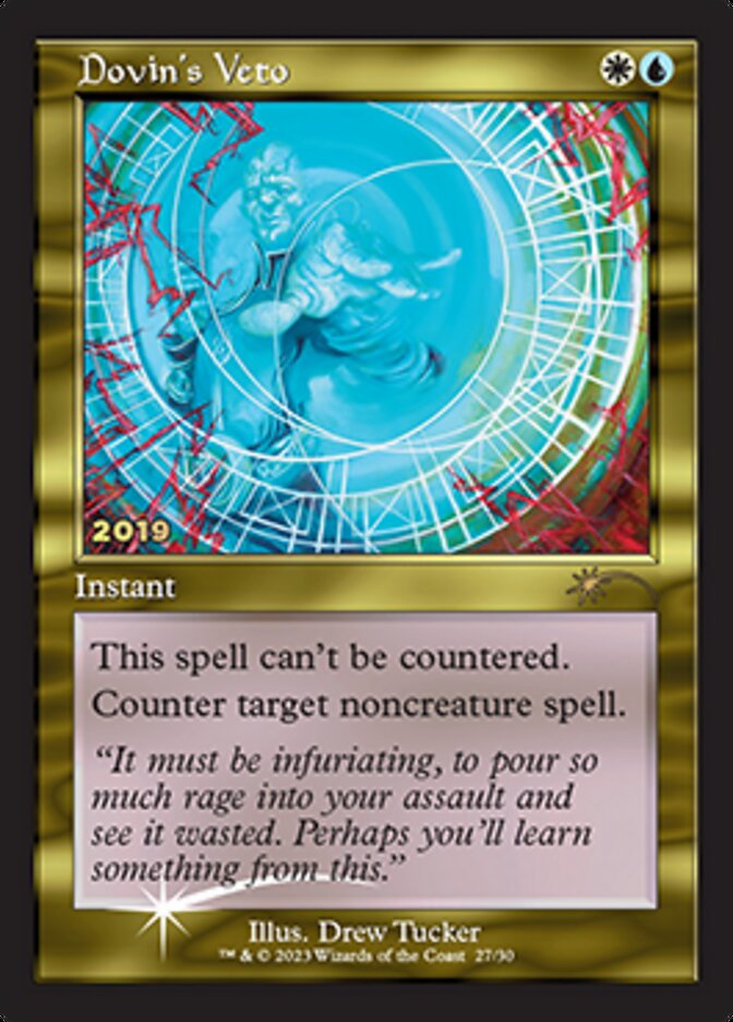 Dovin's Veto [30th Anniversary Promos] | Webway Games