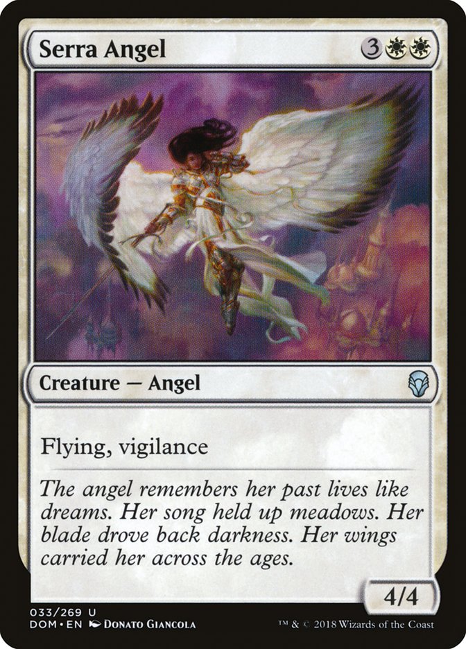 Serra Angel [Dominaria] | Webway Games