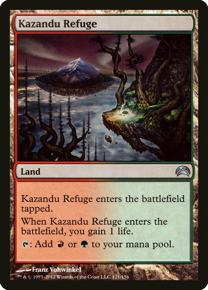 Kazandu Refuge [Planechase 2012] | Webway Games