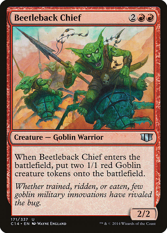 Beetleback Chief [Commander 2014] | Webway Games