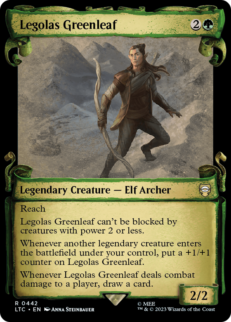 Legolas Greenleaf [The Lord of the Rings: Tales of Middle-Earth Commander Showcase Scrolls] | Webway Games