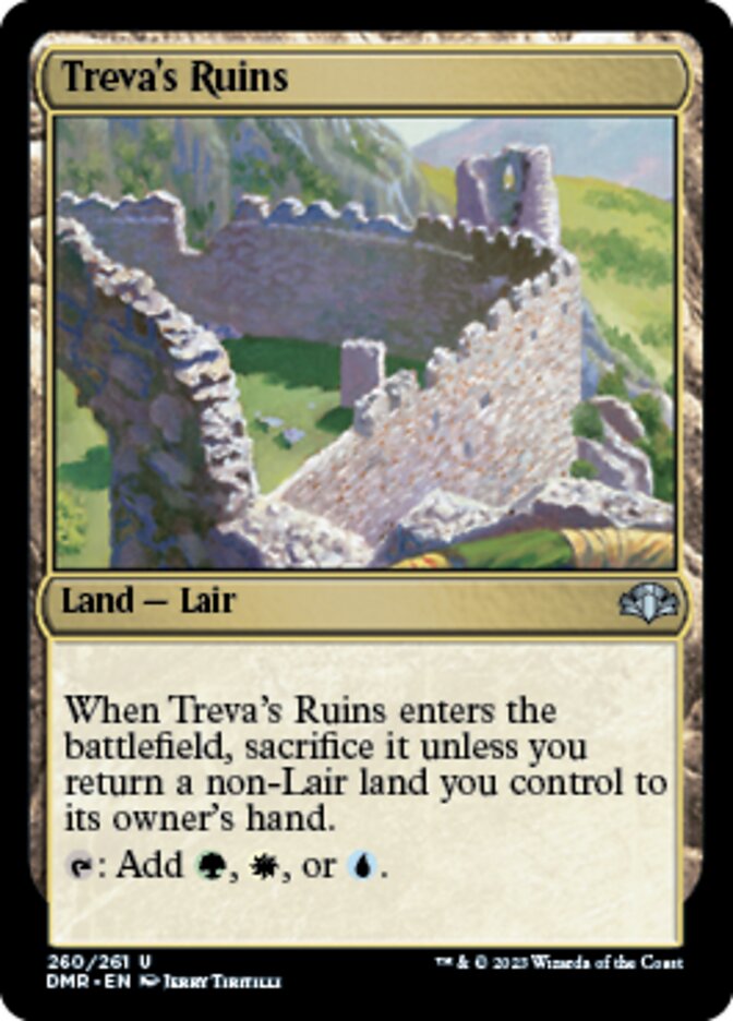 Treva's Ruins [Dominaria Remastered] | Webway Games