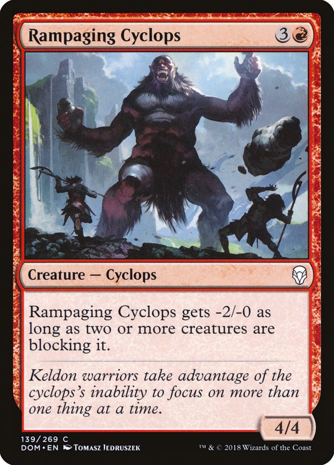 Rampaging Cyclops [Dominaria] | Webway Games