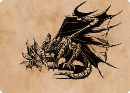Ancient Copper Dragon Art Card (52) [Commander Legends: Battle for Baldur's Gate Art Series] | Webway Games