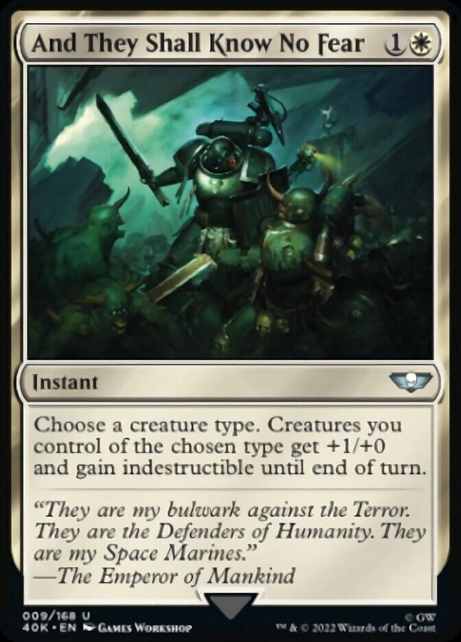 And They Shall Know No Fear [Universes Beyond: Warhammer 40,000] | Webway Games