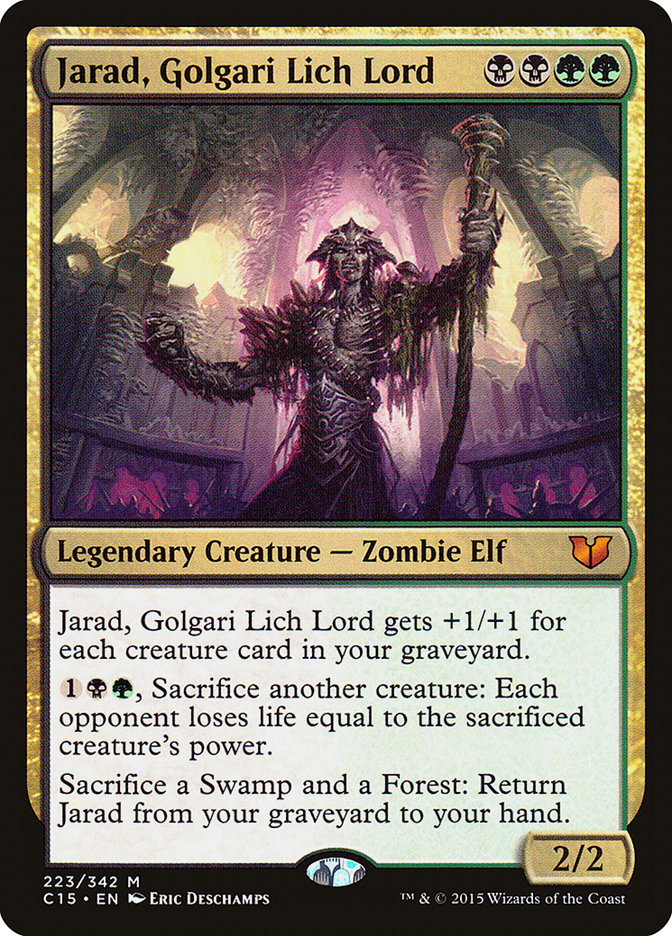 Jarad, Golgari Lich Lord [Commander 2015] | Webway Games