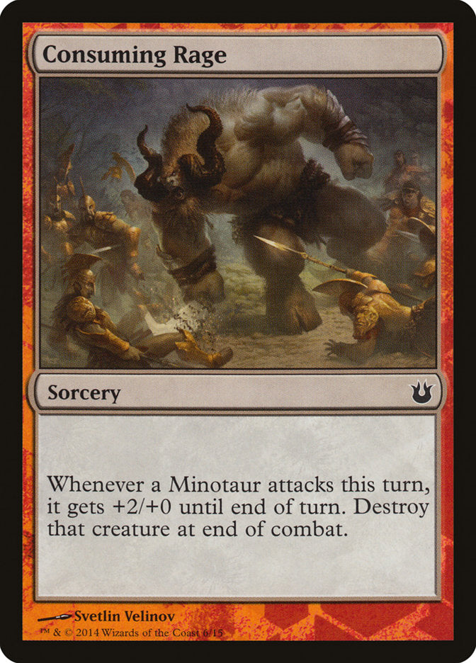 Consuming Rage [Hero's Path Promos] | Webway Games