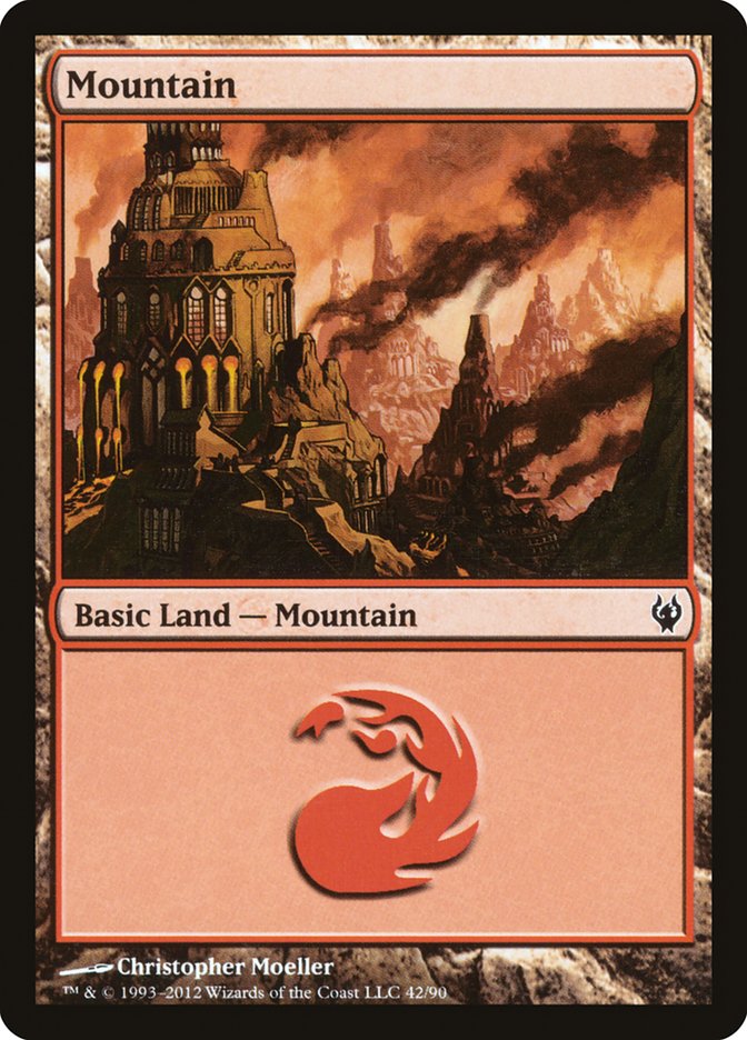 Mountain (#42) [Duel Decks: Izzet vs. Golgari] | Webway Games
