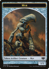 Myr // Pentavite Double-sided Token [Commander 2014 Tokens] | Webway Games