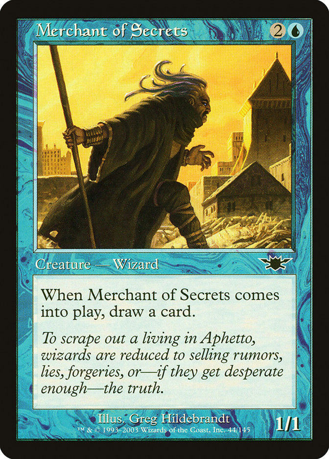 Merchant of Secrets [Legions] | Webway Games