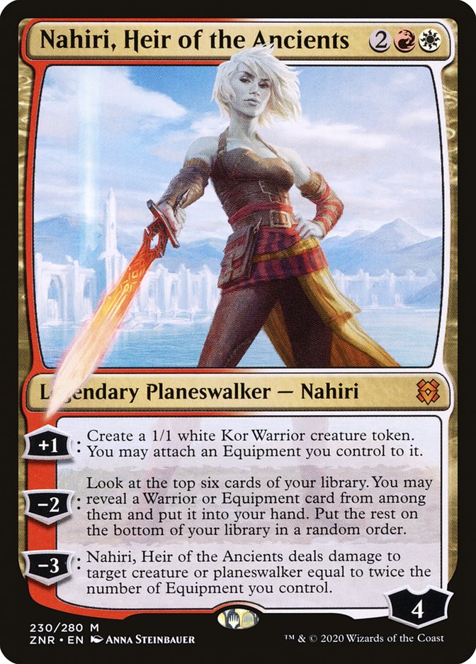 Nahiri, Heir of the Ancients [Zendikar Rising] | Webway Games