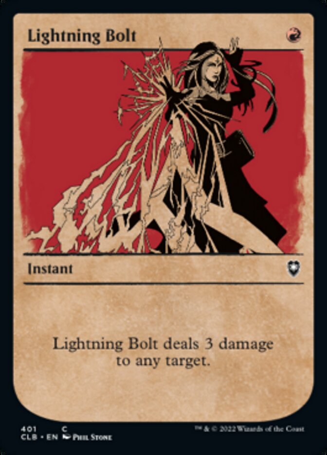 Lightning Bolt (Showcase) [Commander Legends: Battle for Baldur's Gate] | Webway Games