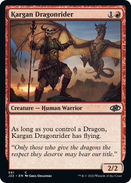 Kargan Dragonrider [Jumpstart 2022] | Webway Games