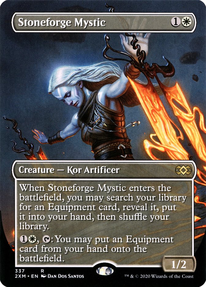 Stoneforge Mystic (Borderless) [Double Masters] | Webway Games