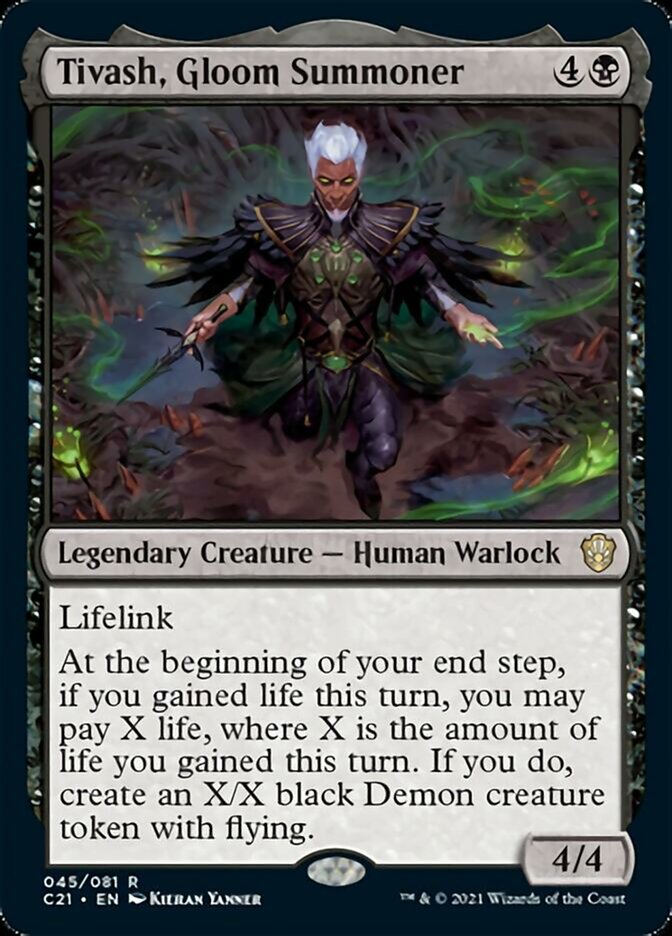 Tivash, Gloom Summoner [Commander 2021] | Webway Games