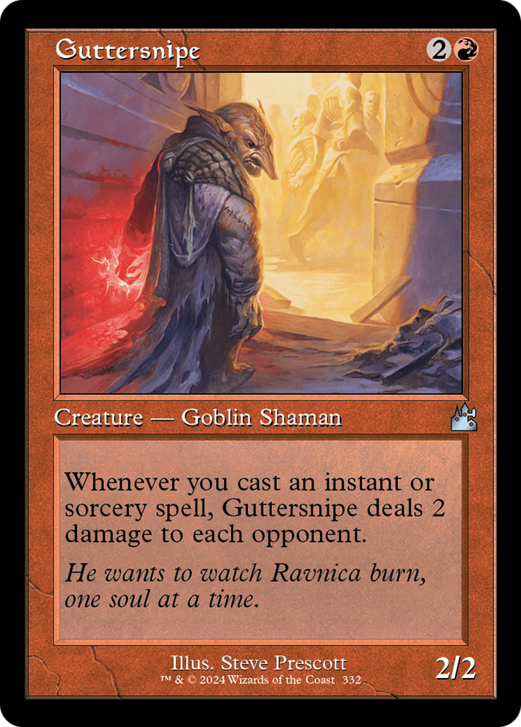 Guttersnipe (Retro Frame) [Ravnica Remastered] | Webway Games