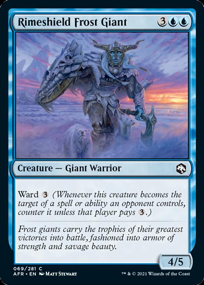 Rimeshield Frost Giant [Dungeons & Dragons: Adventures in the Forgotten Realms] | Webway Games