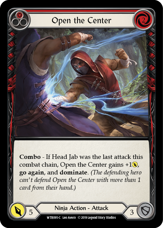 Open the Center (Red) [WTR095-C] Alpha Print Normal | Webway Games