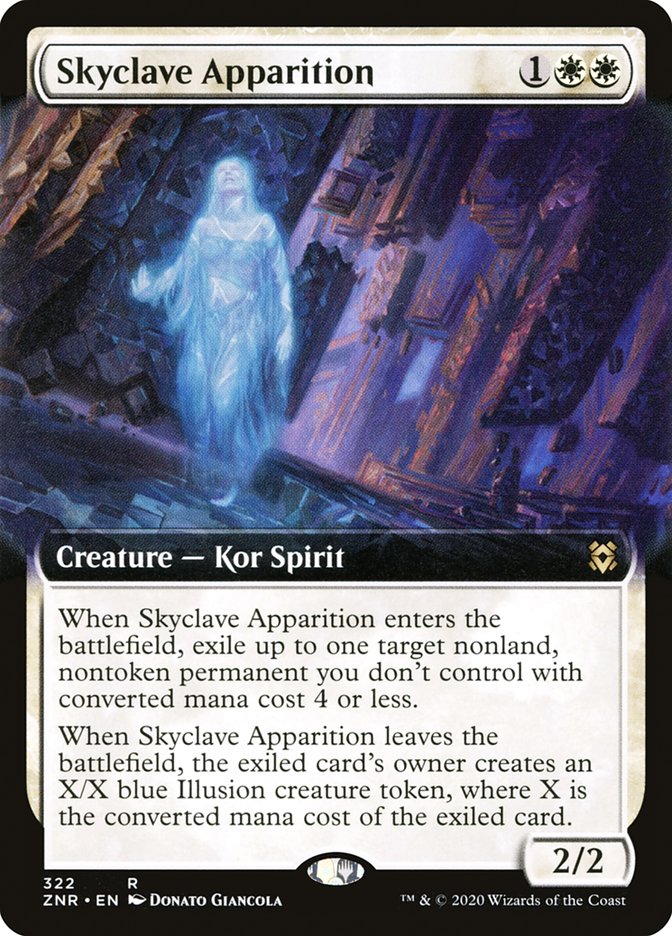 Skyclave Apparition (Extended Art) [Zendikar Rising] | Webway Games